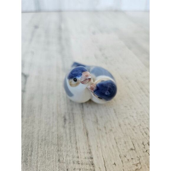 B&g 1189 Bird couple pair Sparrow vintage figurine Bing Denmark statue - Picture 2 of 8